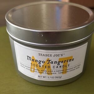 Trader Joe's Mango Tangerine Scented Candle